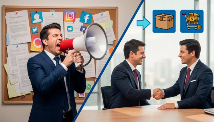 Você Está Vendendo ou Só Divulgando