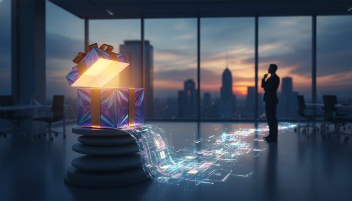 mistério do pacote vazio