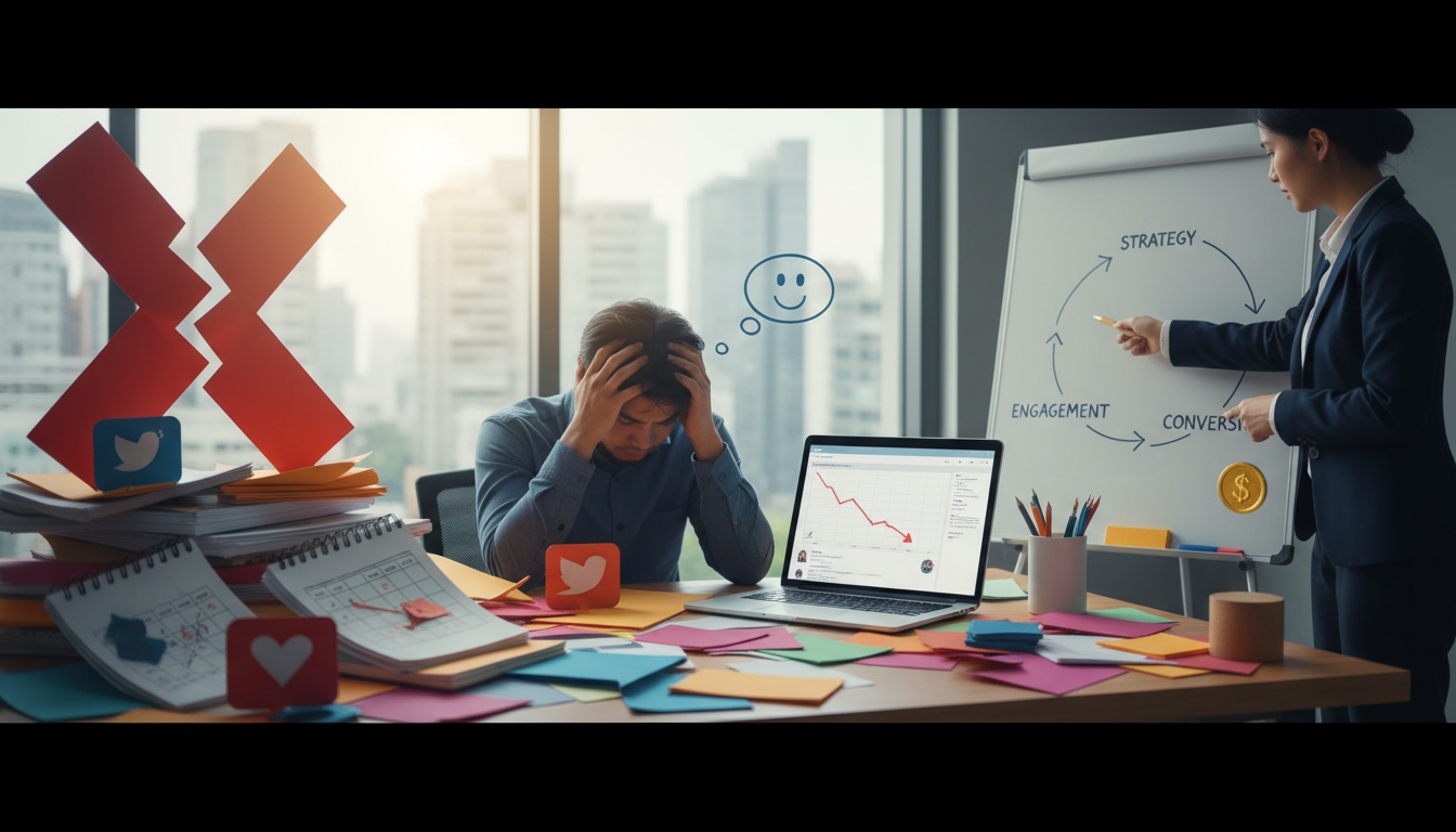 postar todo dia não garante vendas